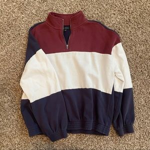 pacsun quarter zip sweatshirt